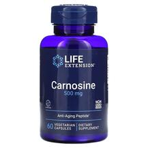 Carnosine 500 mg L-Карнозин Life Extension 60 капсул