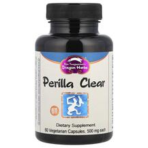Perilla Clear 500 mg Перилла Dragon Herbs 60 капсул