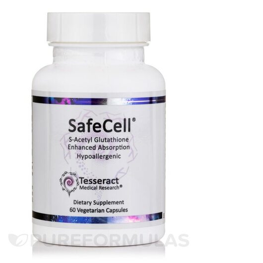 Основне фото товара SafeCell, S-ацетил L-глутатіон, 60 капсул