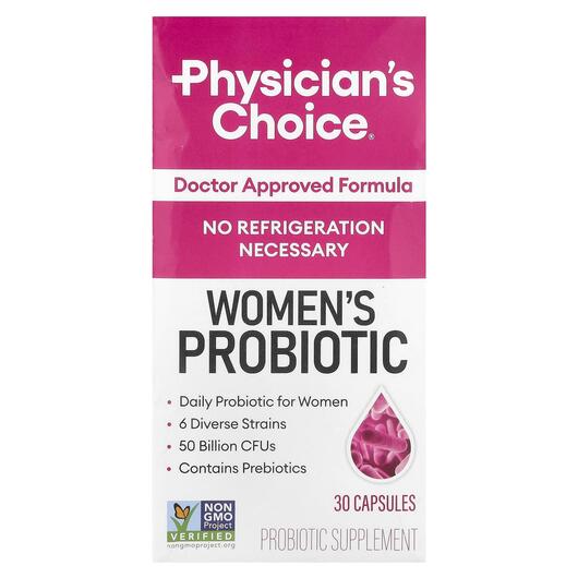 Основне фото товара Women's Probiotic, Пробіотики для жінок, 30 капсул
