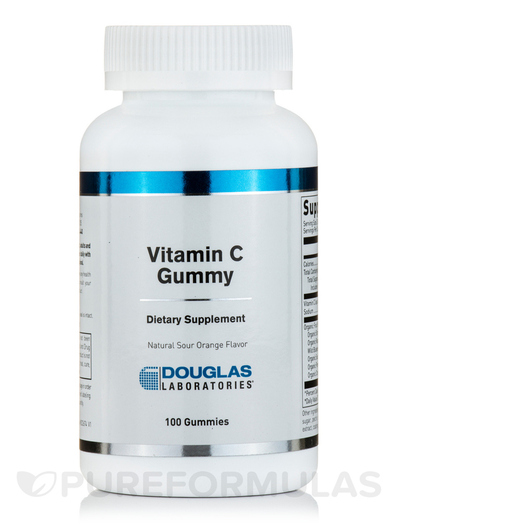 Основне фото товара Vitamin C Gummy Natural Sour Orange, Вітамін C Жувальний, 100 таб