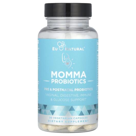 Основне фото товара Momma 18 Probiotic Strains, Пробіотики для жінок, 30 капсул