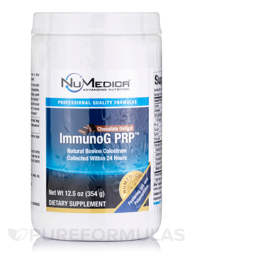 Основне фото товара ImmunoG PRP Powder Chocolate Delight, Підтримка імунітету, 354 г
