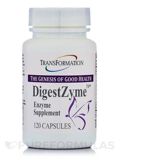 Основне фото товара Transformation Enzymes, DigestZyme, Ферменти, 120 капсул