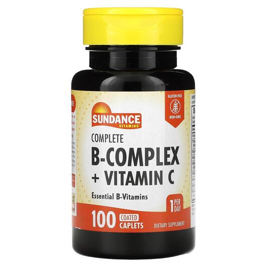 Основне фото товара Complete B-Complex + Vitamin C, Вітамін C, 100 таблеток
