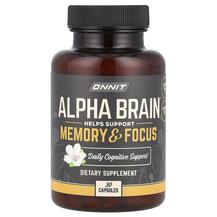Alpha Brain Поддержка мозга Onnit 30 капсул