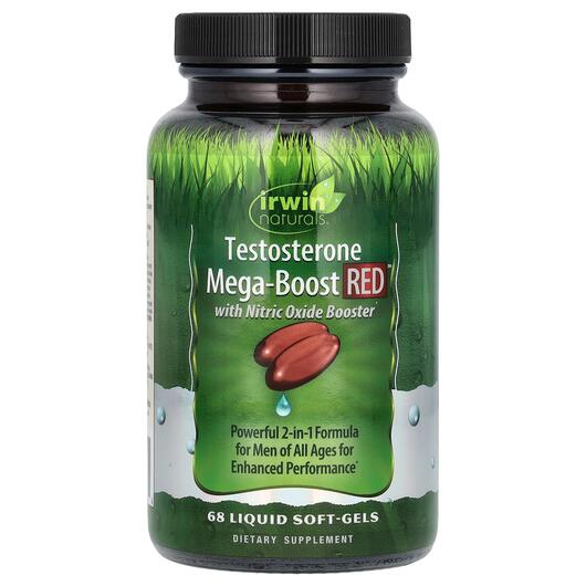Основне фото товара Testosterone Mega-Boost RED, Бустер Тестостерону, 68 капсул