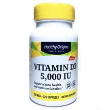 Vitamin D3 5000 IU Витамин D3 5000 МЕ Healthy