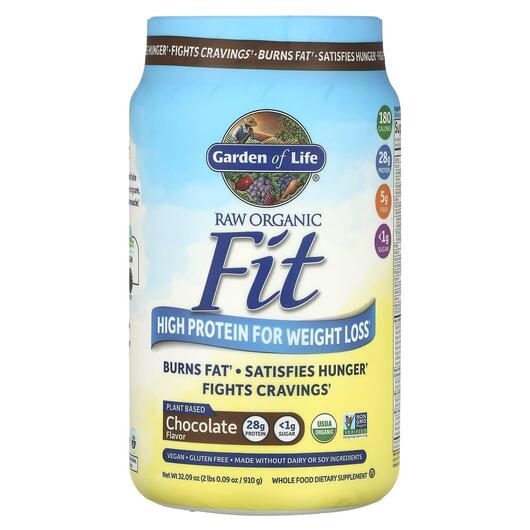 Основне фото товара RAW Organic Fit High Protein for Weight Loss, Контроль ваги, 910 