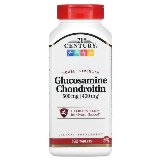 Основне фото товара Glucosamine Chondroitin, Глюкозамін Хондроітин, 180 таблеток