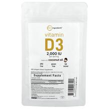 Вітамін D3 Холекальциферол Vitamin D3 5000 IU Micro