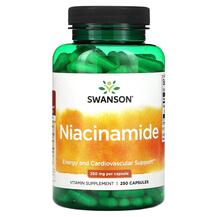 Niacinamide 250 mg Ниацинамид Swanson 250 капсул
