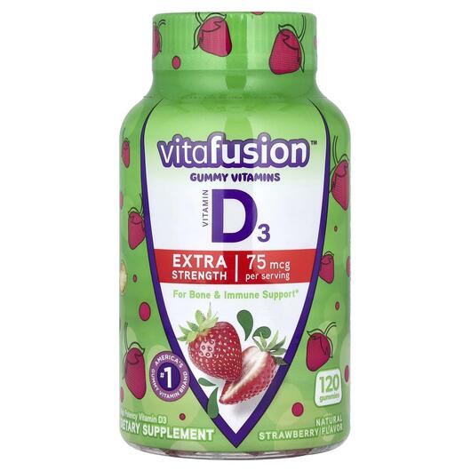 Основне фото товара Extra Strength D3 Bone & Immune Support, Зміцнення кісток, 12
