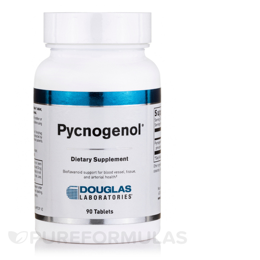 Основне фото товара Douglas Laboratories, Pycnogenol, Пікногенол, 90 таблеток