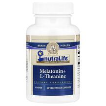 Мелатонін Melatonin + L-Theanine NutraLife