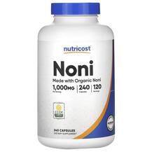 Noni 1000 mg Нони Nutricost 240 капсул