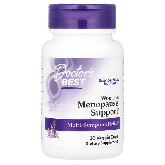 Основне фото товара Women's Menopause Support, Підтримка менопаузи, 30 капсул