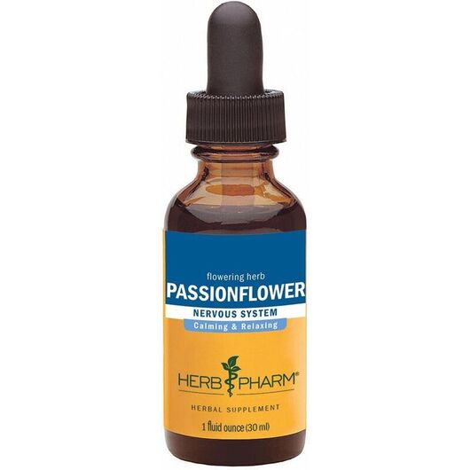 Основне фото товара Herb Pharm, Passionflower, Пасифлора, 30 мл