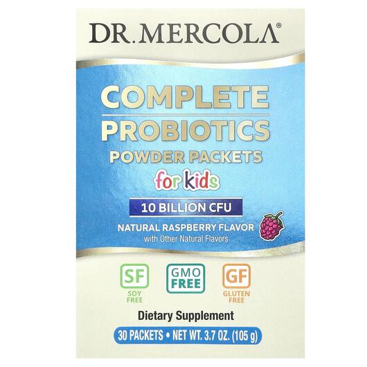 Основне фото товара Complete Probiotics Powder, Пробіотики для дітей, 3.5 г 