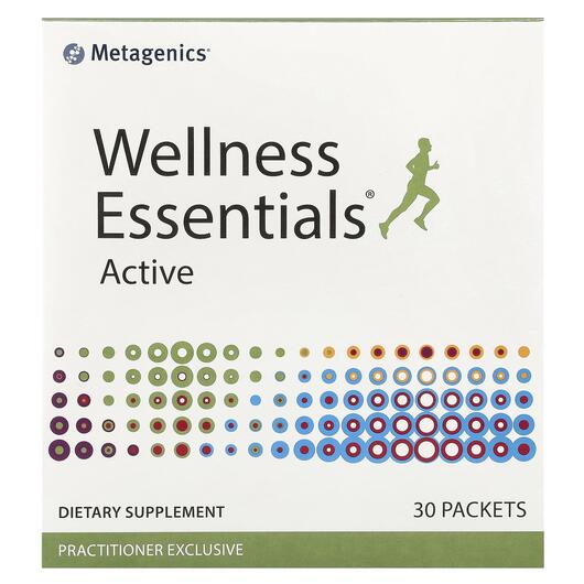 Основне фото товара Metagenics, Wellness Essentials Active, Мультивітаміни, 30 шт