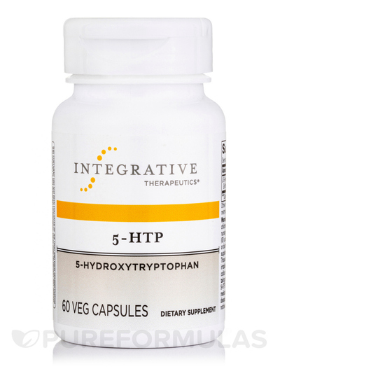 Основне фото товара 5-HTP 50 mg, 5-гідрокситриптофан, 60 капсул