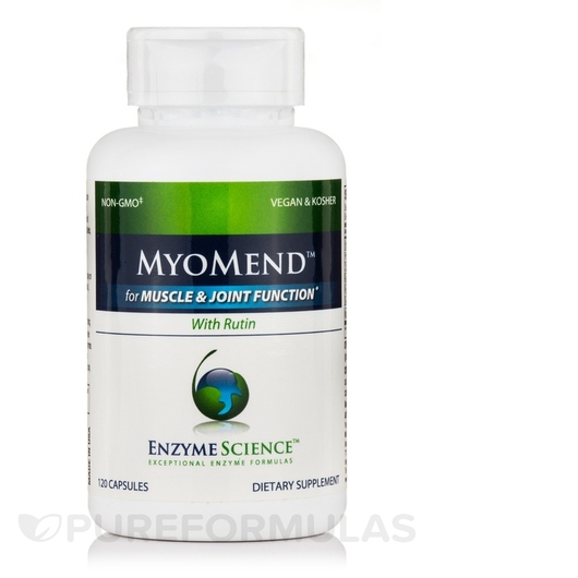 Основне фото товара Enzyme Science, MyoMend, Ферменти, 120 капсул