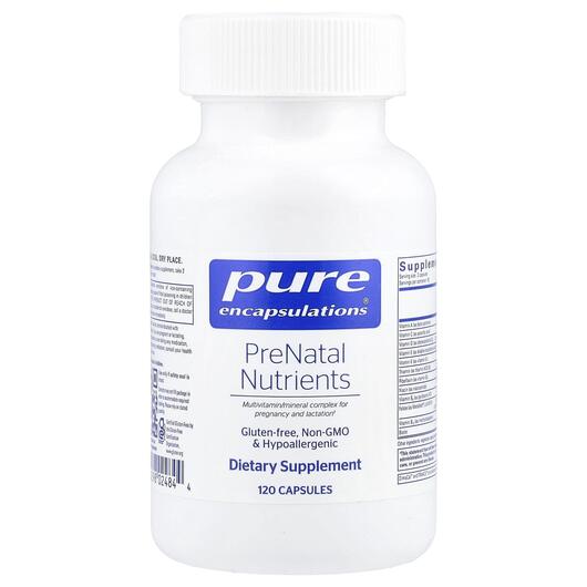 Основне фото товара PreNatal Nutrients, Вітаміни для вагітних, 120 капсул