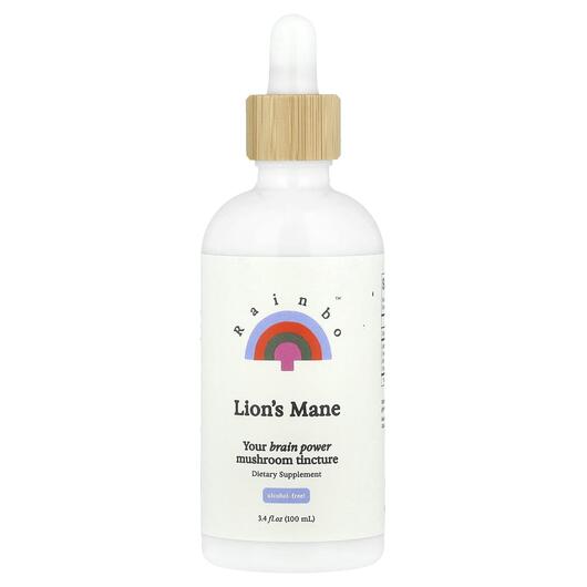 Основне фото товара Rainbo, Lion's Mane Alcohol-Free, Гриби Левова Грива, 100 мл