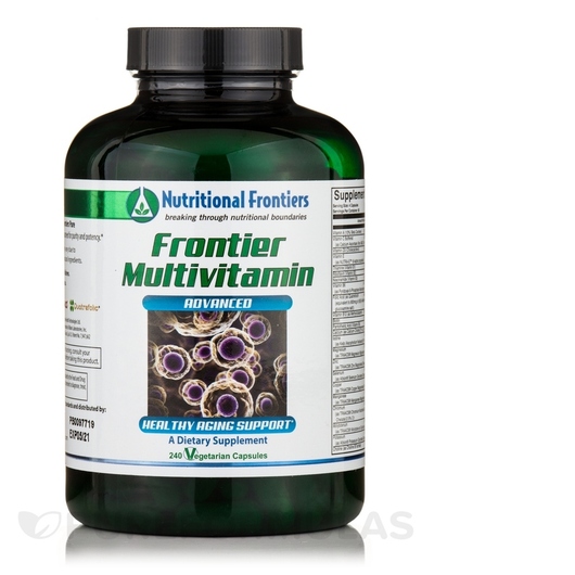 Основне фото товара Frontier Multivitamin, Мультивітаміни, 240 капсул