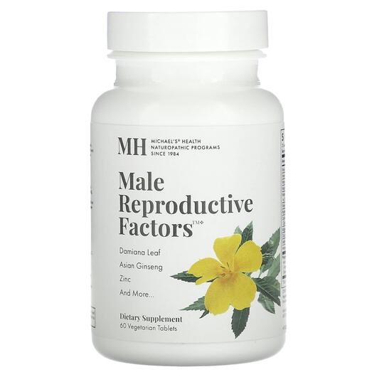 Основне фото товара MH, Male Reproductive Factors, Підтримка Лібідо, 60 таблеток