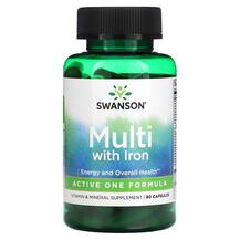 Залізо Multi with Iron Swanson 90 капсул