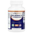 Фото товару Vitamatic, Melatonin 10 + Ashwagandha, Мелатонін, 120 таблеток