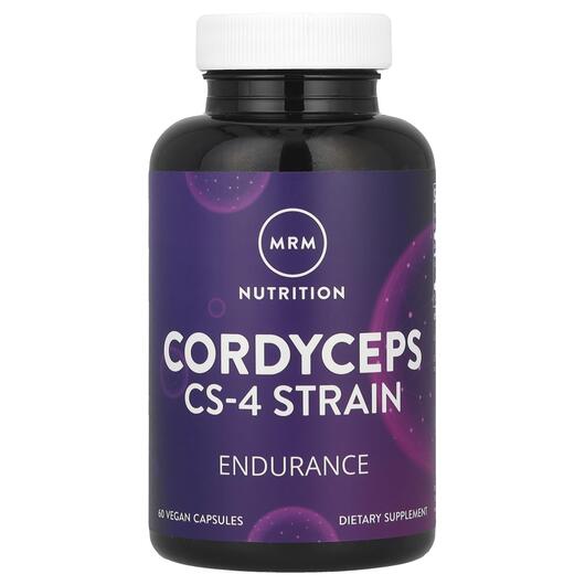 Основне фото товара MRM, Cordyceps CS-4 Strain, Гриби Кордицепс, 60 капсул