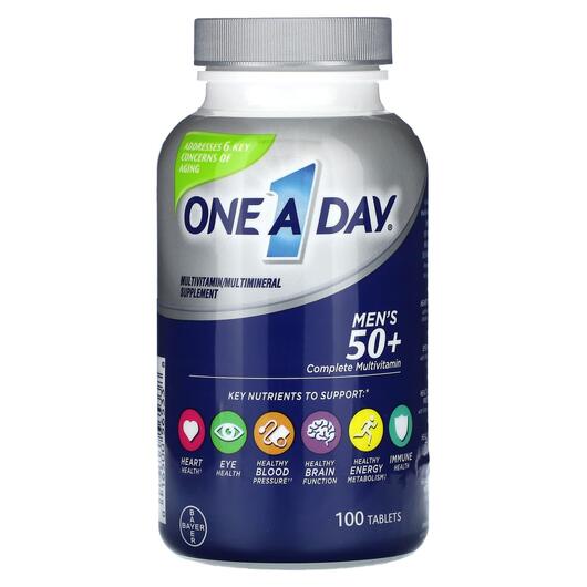 Основне фото товара Men's 50+ Complete Multivitamin, Вітаміни для чоловіків 50+,
