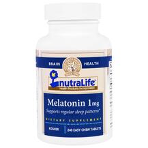 Мелатонін Melatonin 1 mg NutraLife