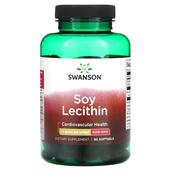 Лецитин Soy Lecithin 1.2 g Swanson 90 капсул
