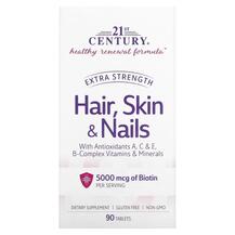 Біотин 5000 мкг Hair Skin Nails 21st Century