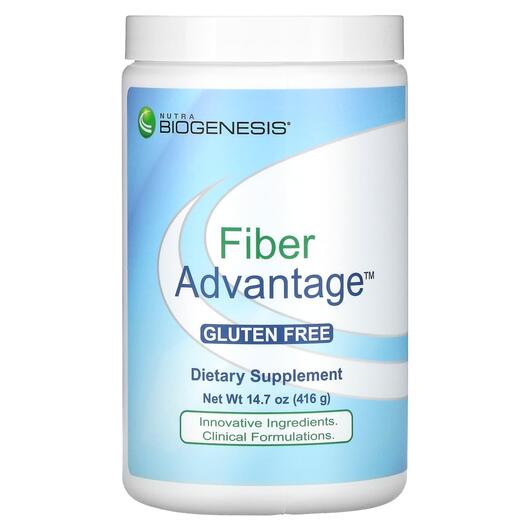 Основне фото товара Nutra BioGenesis, Fiber Advantage, Клітковина, 416 г
