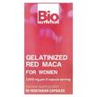 Фото товару Gelatinized Red Maca For Women 1000 mg, Мака, 60 капсул