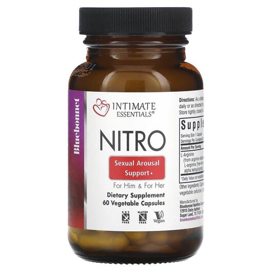 Основне фото товара Nitro Sexual Arousal Support, L-Аргінін, 60 капсул