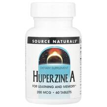 Huperzine A 200 mcg Гуперзин А Source Naturals