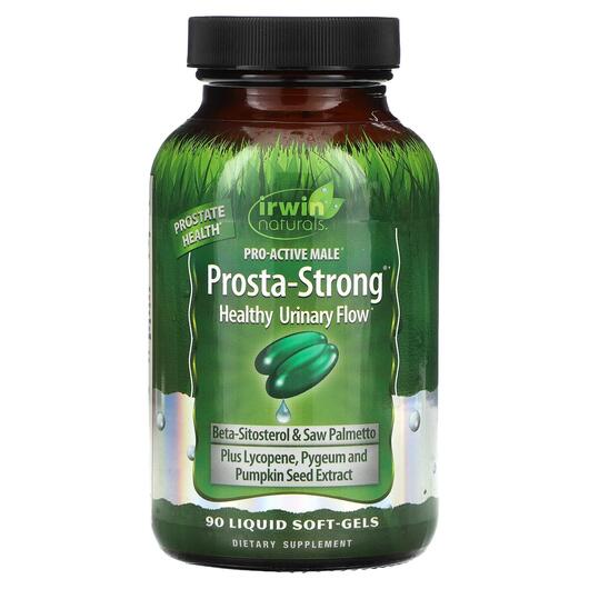 Основне фото товара Irwin Naturals, Prosta-Strong, Підтримка простати, 90 капсул