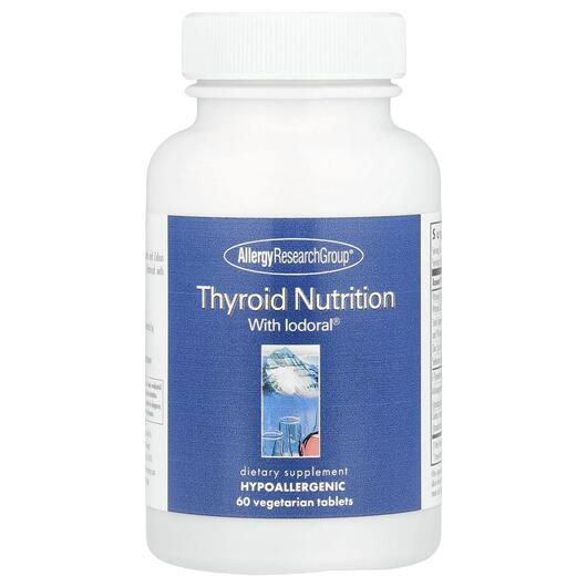 Основне фото товара Thyroid Nutrition with Iodoral, Підтримка щитовидної залози, 60 к