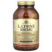 Фото товару Solgar, L-Lysine 500 mg, L-Лізин 500 мг, 250 капсул