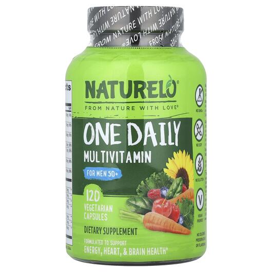 Основне фото товара One Daily Multivitamin for, Вітаміни для чоловіків 50+, 120 капсу