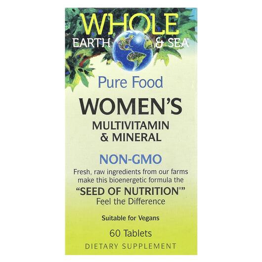 Основне фото товара Whole Earth & Sea Women's Multivitamin, Вітаміни для жін