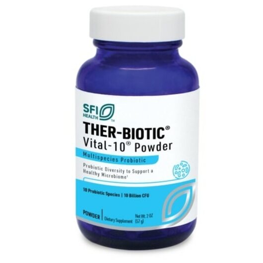 Основне фото товара Klaire Labs, Ther-Biotic Vital-10, Пробіотики, 56 г