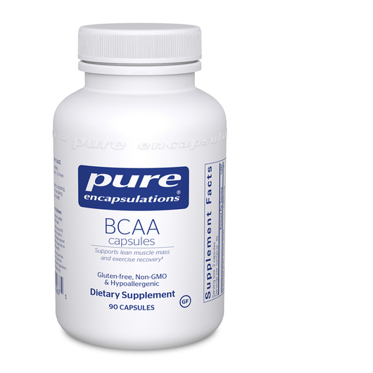 Основне фото товара Pure Encapsulations, BCAA Capsules, БЦАА, 90 капсул