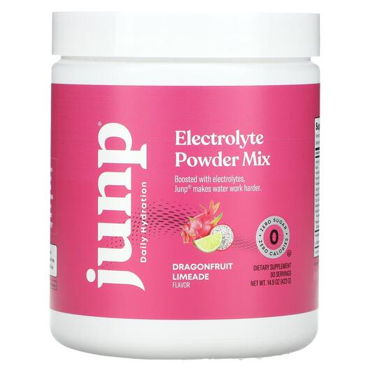 Основне фото товара Electrolyte Powder Mix Dragonfruit Limeade, Електроліти, 423 г