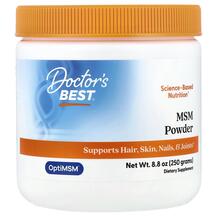 MSM c OptiMSM в порошку MSM OptiMSM Doctor's Best